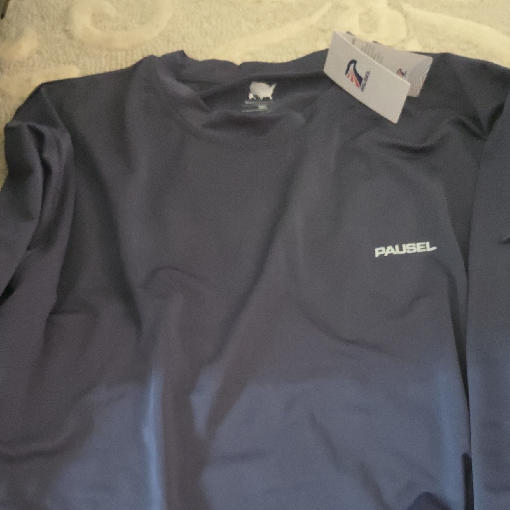 Men's Blue Long Sleeve Shirt